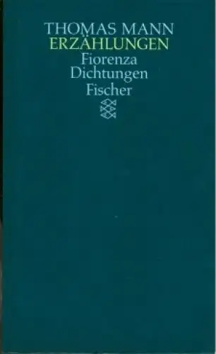 Buch: Erzählungen, Mann, Thomas. Gesammelte Werke in dreizehn Bänden, 1990