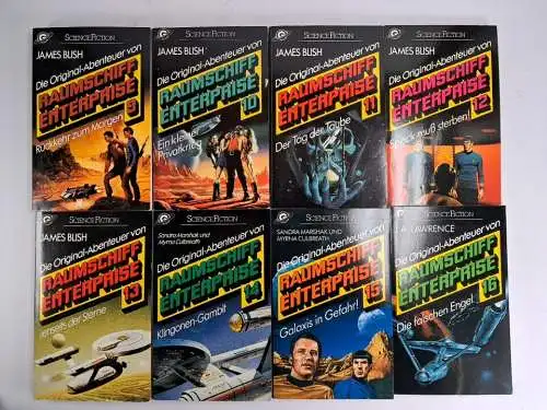 25 Bücher Raumschiff Enterprise, Nr. 1-17, 19-23, 26-28, Goldmann Verlag