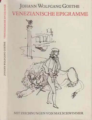 Buch: Venezianische Epigramme, Goethe, Johann Wolfgang. 1981, Verlag der Nation
