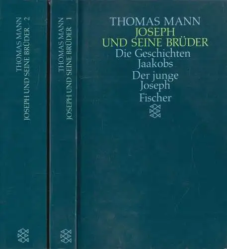 Buch: Joseph und seine Brüder, 2 Bände, Mann, Thomas, 1990, Fischer Verlag