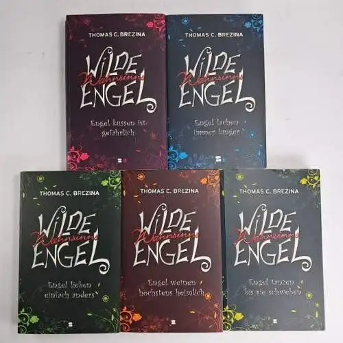 Buch: Wilde Wahnsinns Engel 1-5 (komplett), Thomas C. Brezina, Schneider, 5 Bde.