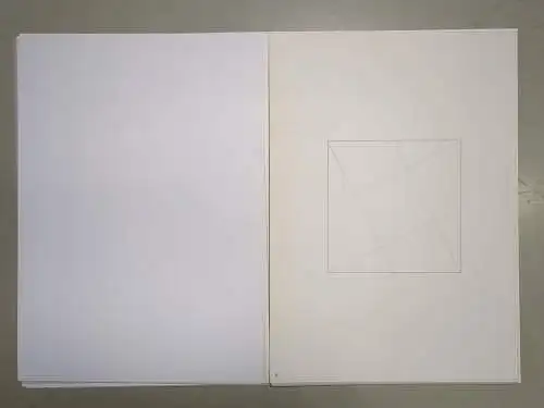 Mappe: Kleines metaphysisches Bilderbuch, Erwin Heerich, 1993, Odeon Verlag