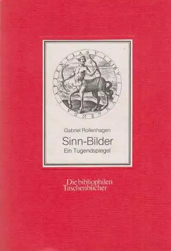 Buch: Sinn-Bilder, Ein Tugendspiegel, Gabriel Rollhagen, 1987, Harenberg