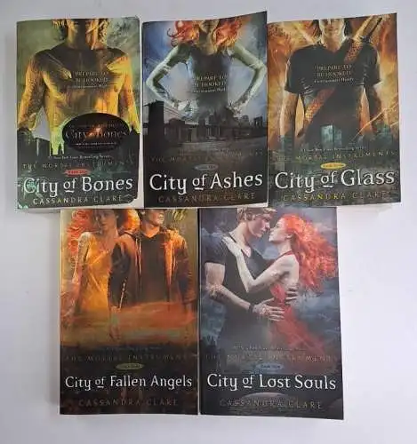 Buch: The Mortal Instruments 1-5, Cassandra Clare, McElderry, Bones - Lost Souls