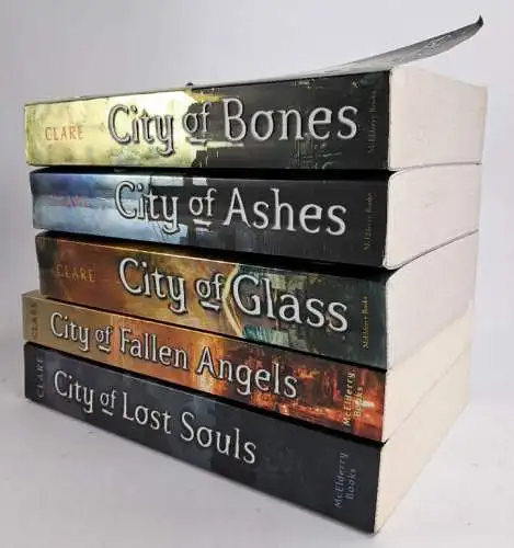 Buch: The Mortal Instruments 1-5, Cassandra Clare, McElderry, Bones - Lost Souls