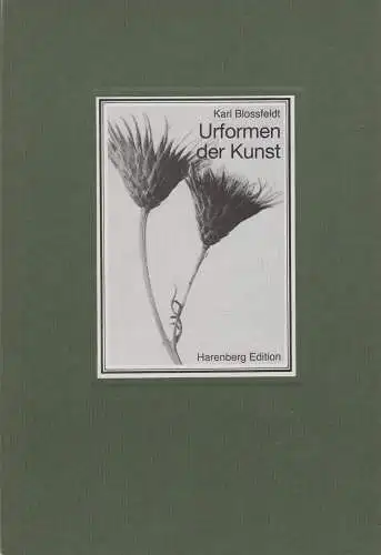 Buch: Urformen der Kunst, Karl Blossfeldt, 1997, Edition Harenberg