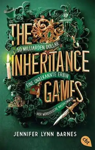 Buch: The inheritance games, Barnes, Jennifer Lynn, 2022, cbt, sehr gut