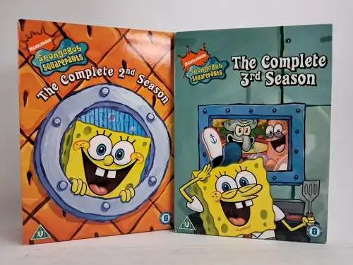 2 DVD-Boxen: Spongebob Squarepants Season 2+3, Stephen Hillenburg, 6 DVDs, eng