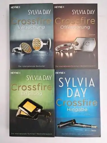 Buch: Sylvia Day - Crossfire 1-4, Versuchung, Offenbarung, Erfüllung, Hingabe