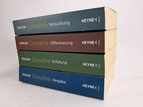 Buch: Sylvia Day - Crossfire 1-4, Versuchung, Offenbarung, Erfüllung, Hingabe