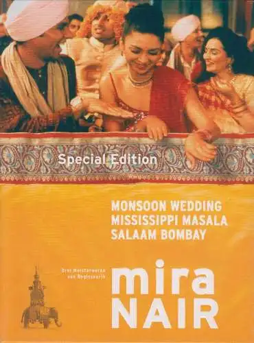 DVD: Mira Nair - Special Edition, 2005, Monsoon Wedding. Mississippi Masala u.a.