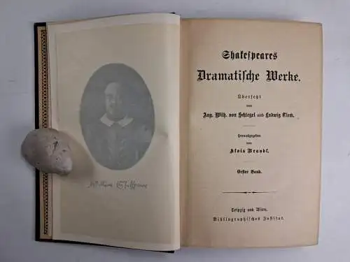 Buch: William Shakespeares Werke 1-10, Bibliographisches Institut, 10 Bände