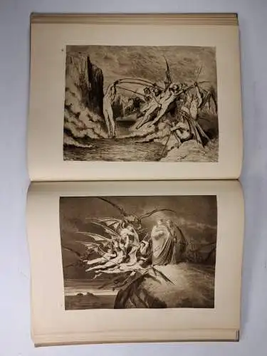 Buch: Dantes Göttliche Komödie in Bildern von Gustav Dore, 1924, Josef Müller