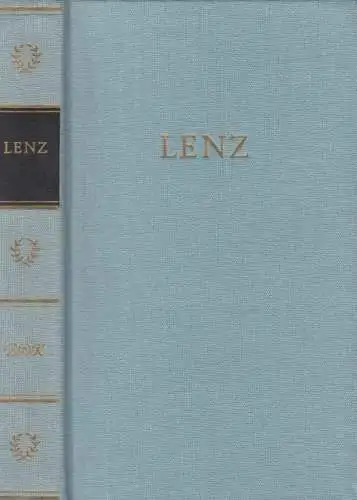 Buch: Lenz Werke in einem Band, Lenz, Jakob Michael Reinhold. 1980