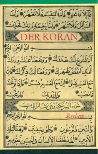 Buch: Der Koran, Henning, Max. Reclams Universal-Bibliothek, 1968