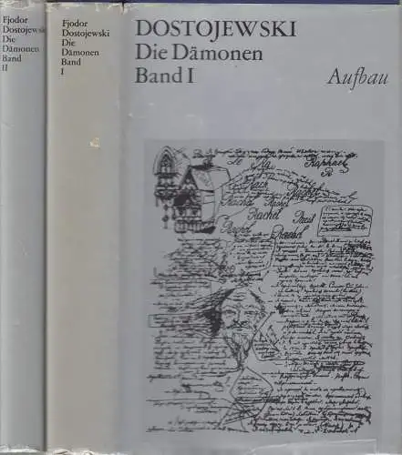 Buch: Die Dämonen, Dostojewski, Fjodor. 2 Bände, 1988, Aufbau Verlag