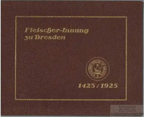 Buch: Festschrift zum 500 jährigen Jubiläum der Fleischer-Innung zu... Winkler