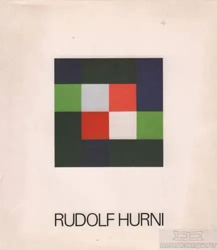 Buch: Rudolf Hurni, Piniel, Gerhard. 1998, pendo-Verlag, gebraucht, gut