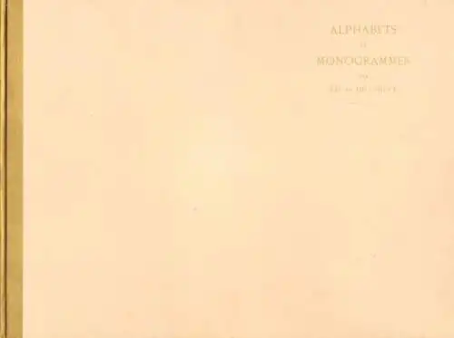 Buch: Alphabets et Monogrammes, Dillmont, Therese de, Bibliotheque D.M.C