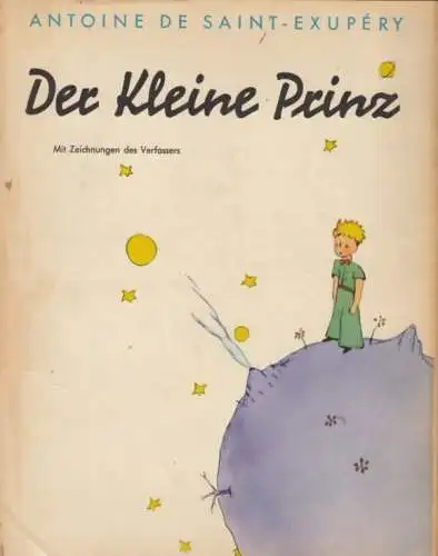 Buch: Der kleine Prinz. Saint-Exupery, Antoine de. 1970, Verlag Volk und Welt