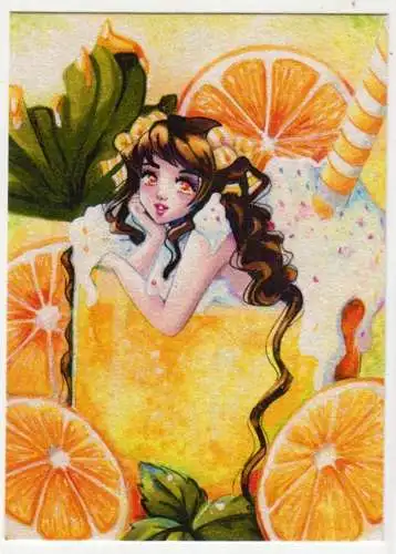 Sammelkarte: Orange Secret, Sweet Secret Collector's Set, Araveena, Jennifer N.