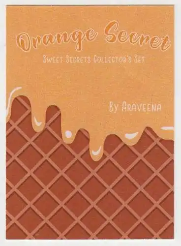 Sammelkarte: Orange Secret, Sweet Secret Collector's Set, Araveena, Jennifer N.