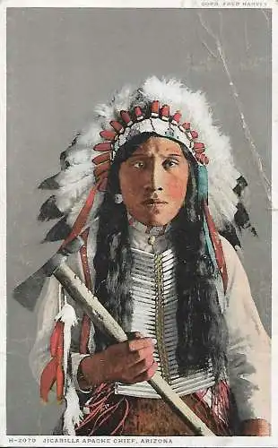 AK The Jicarilla Apaches. ca. 1927, gebraucht, gut