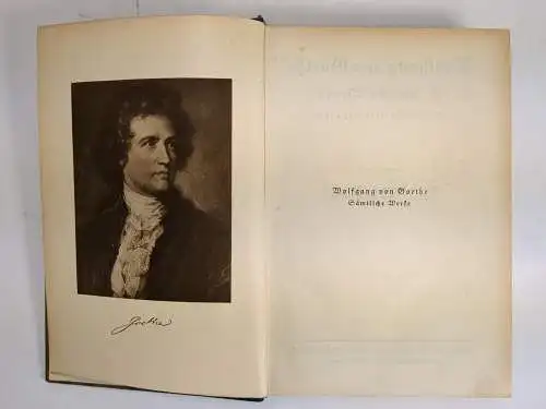 Buch: Johann Wolfgang von Goethe - Sämtliche Werke in 15 Bänden, Fritz Spindler