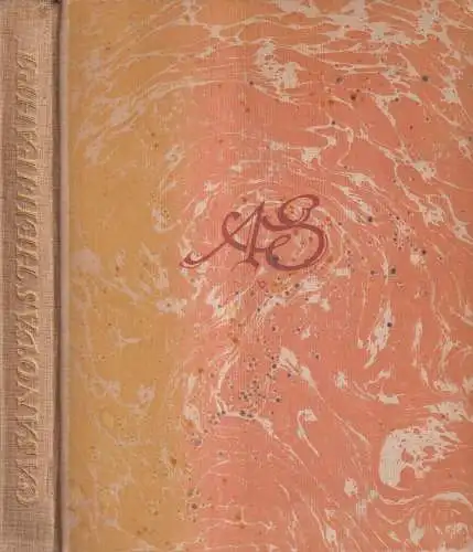 Buch: Casanovas Heimfahrt, Arthur Schnitzler, 1921, S. Fischer, Hans Meid