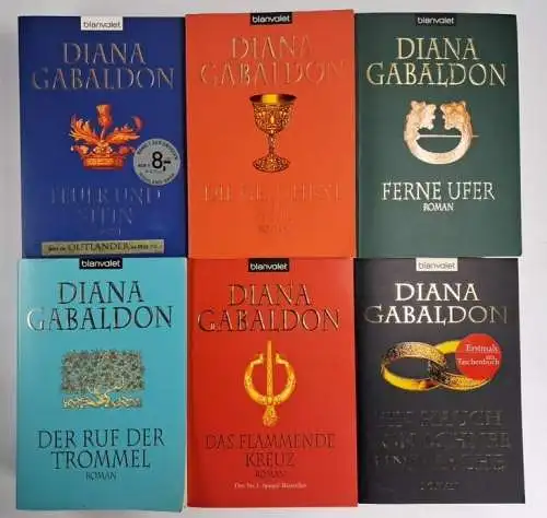 Buch: Highland-Saga 1-6, Diana Gabaldon, Blanvalet, 6 Bände, Outlander