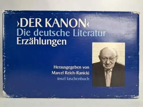 Buch: Der Kanon - Die deutsche Literatur. 10 Bände und ein Begleitband, Insel