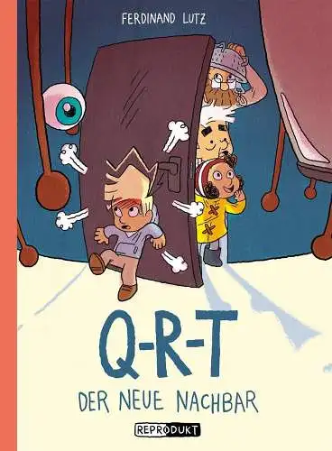 Comic: Q-R-T, Der neue Nachbar, Lutz, Ferdinand, 2015, Reprodukt, sehr gut