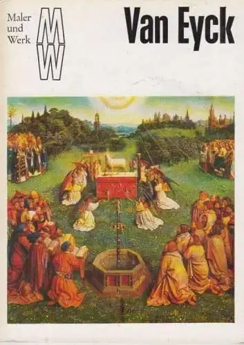 Buch: Van Eyck, Dohmann, Albrecht. Maler und Werk, 1972, VEB Verlag der Kunst