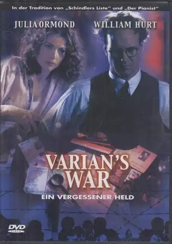 DVD: Varians War. Ein vergessener Held, 2004, William Hurt, Julia Ormond u.a.