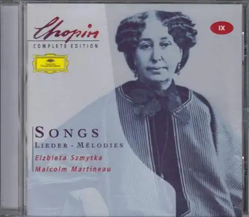 CD: Frederic Chopin, Songs / Lieder, 1999, Deutsche Grammophon, gebraucht, gut