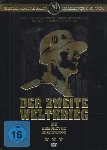 DVD-Box: Der Zweite Weltkrieg. 2009, Die komplette Geschichte, 30 Stunden, 6 DVD