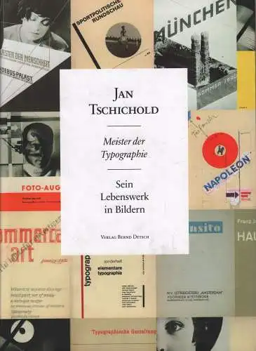 Buch: Meister der Typografie, Tschichold, Jan, 2008, Sein Lebenswerk in Bildern