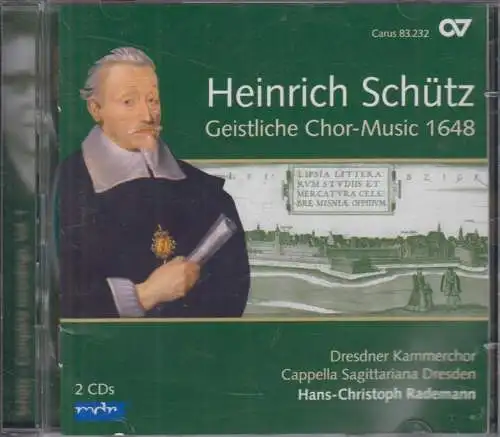 Doppel-CD: Heinrich Schütz, Geistliche Chor-Music 1648. 2007, gebraucht, gut