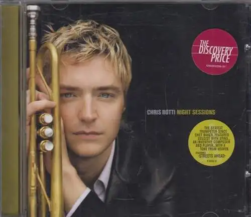 CD: Chris Botti, Night Sessions. 2001, Columbia Records, gebraucht, gut