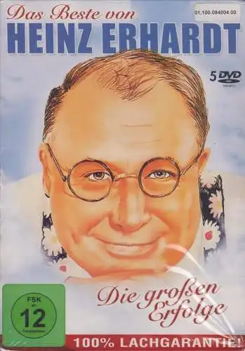 DVD-Box: Das Beste von Heinz Erhardt. 5 DVDs, CD Film, Original eingeschweißt