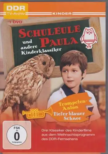 DVD: Schuleule Paula und andere Kinderklassiker. 2011, Trompeten Anton u.a., gut