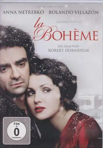 DVD: La Boheme, 2009, Anna Netrebko, Rolando Villazon, Warner Brothers, gut