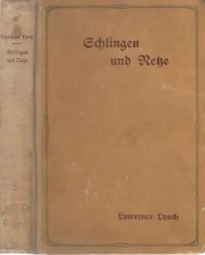 Buch: Schlingen und Netze, Lynch, Lawrence. Lutz´Kriminal- und Detektiv-Romane