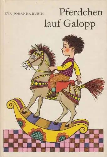 Buch: Pferdchen lauf Galopp, Rubin, Eva Johanna. 1987, Der Kinderbuchverlag