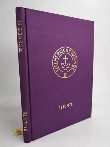 Buch: Agende für evangelisch-lutherische Kirchen und Gemeinden III / 3, 1993