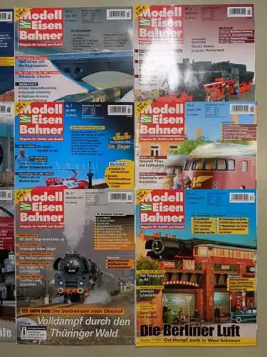 Modelleisenbahner 2009, Heft 1-12, Verlagsgruppe Bahn, Zeitschrift, Modellbau