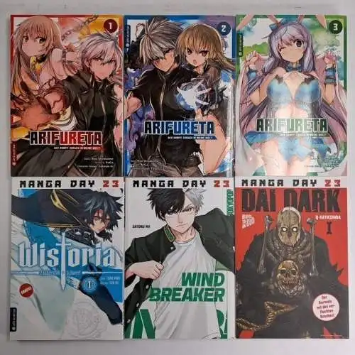 Manga: Arifureta - Der Kampf zurück in meine Welt 1-3 + 3 Gratis Mangas! 6 Bände