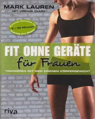 Buch: Fit ohne Geräte für Frauen. Lauren / Clark, 2016, riva Verlag