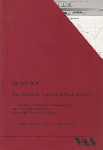 Buch: Das Dresdner Angstwörterbuch (DAW), Hendrik Berth, 2004, VAS-Verlag