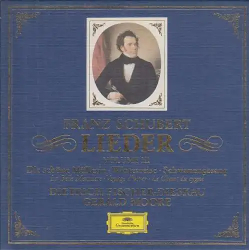 CD-Box: Franz Schubert, Lieder. Voume III, Deutsche Grammophon, 3 CDs, gut